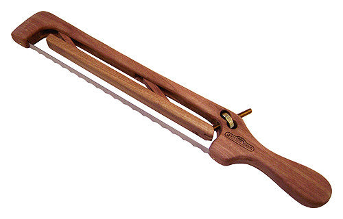 Mountain Woods Cherry Adjustable Fiddle Bow Bread Knife (RIGHT HANDED)