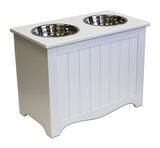Mountain Woods Winter White Pet Food Server and Storage Box 1