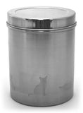 Stainless Steel Cat Food Canister