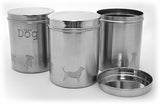 Stainless Steel Dog Food Canister