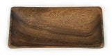 Mountain Woods Brown Acacia Hardwood Rectangular Bowl 2
