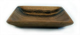 Mountain Woods Brown Acacia Hardwood Square Bowl 3