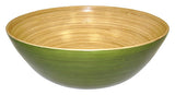Glossy Celadon Green Bamboo Bowl