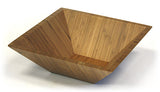 Simply Bamboo Brown Square Bamboo Bowl 2