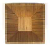 Simply Bamboo Brown Square Bamboo Bowl 4