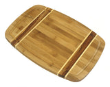 Simply Bamboo Brown Kona Bamboo Cutting Board 1