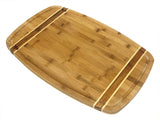 Simply Bamboo Brown Kona Bamboo Cutting Board 1