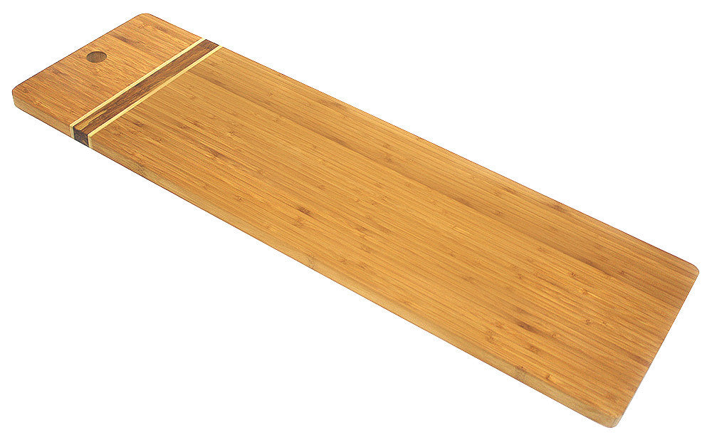 Simply Bamboo Brown Kona Bamboo Cutting Board 1