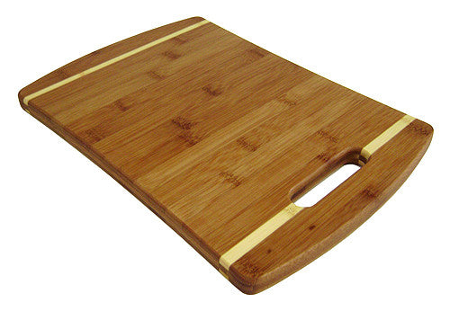 Simply Bamboo Brown Malibu Bamboo Cutting Board 1