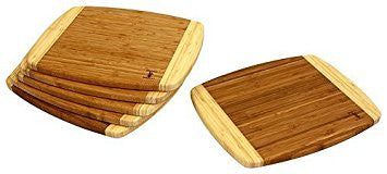 6 Piece Napa Bamboo Cutting Board Set