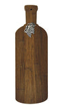 Simply Bamboo Large Grape Vine Artisan Crafted Carbonized Bamboo Paddle Cutting and Serving Board 3