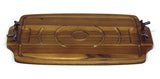 Mountain Woods Carving & Serving Board w/ Bronzed Handles