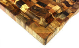 Mountain Woods Brown Extra Large Organic End-Grain Hardwood Acacia Cutting Board w/ Juice groove 5