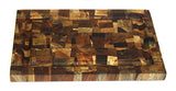 Mountain Woods Brown Extra Large Organic End-Grain Hardwood Acacia Cutting Board w/ Juice groove 2