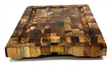 Mountain Woods Brown Extra Large Organic End-Grain Hardwood Acacia Cutting Board w/ Juice groove 4
