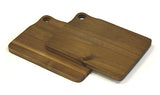 Mountain Woods Brown 6 Piece Acacia Bar Cutting Board Set - 8"
