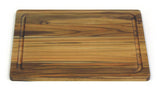 Mountain Woods Brown Teak Wood Cutting Board w/ Juice Groove 2
