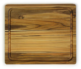 Mountain Woods Brown Teak Wood Cutting Board w/ Juice Groove 3