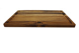 Mountain Woods Brown Teak Wood Cutting Board w/ Juice Groove - 18"
