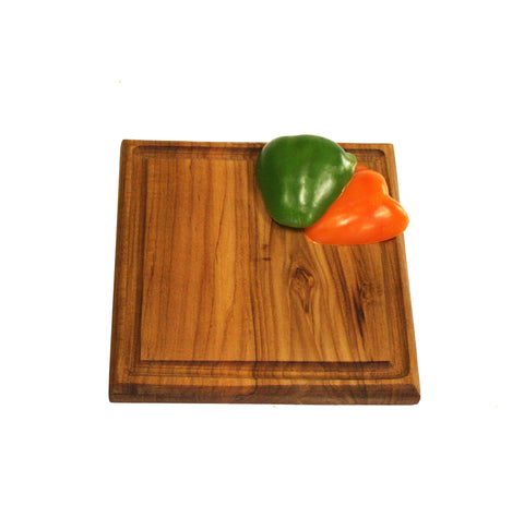 Mountain Woods Brown Sheesham Cutting Board w/ Juice Groove - 16.5  (﻿Maximum 5 Per Order Please.)