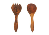 Mountain Woods 7 Piece Organic Brown wood Serving Bowl Set | Serving Salad, Pasta, Fruits, Dessert, Cereal, Snacks | Decorative Bowl | Perfect Gift - 12" x 12" x 4.25"