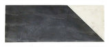 Mountain Woods 12 x 6 Genuine French Black and White  Marble Stone Cheese/ Cutting Board