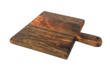 9 Inch Square Paddle Cutting and Serving Board