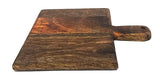 9 Inch Rustic Collection Square Paddle Cutting Board