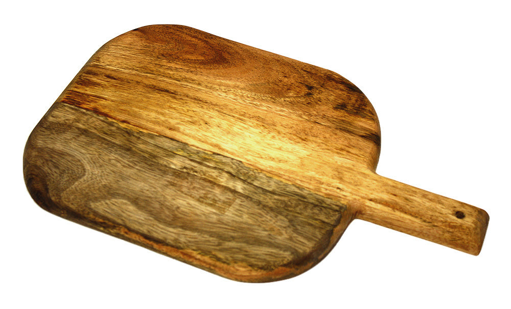 15 Inch Round Paddle Cutting and Serving Board