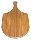 Simply Bamboo Brown Large Bamboo Wood Pizza Peel / Cutting Board / Serving Tray 2