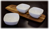 Mountain Woods Ceramic Bowl Snack & Dip Set
