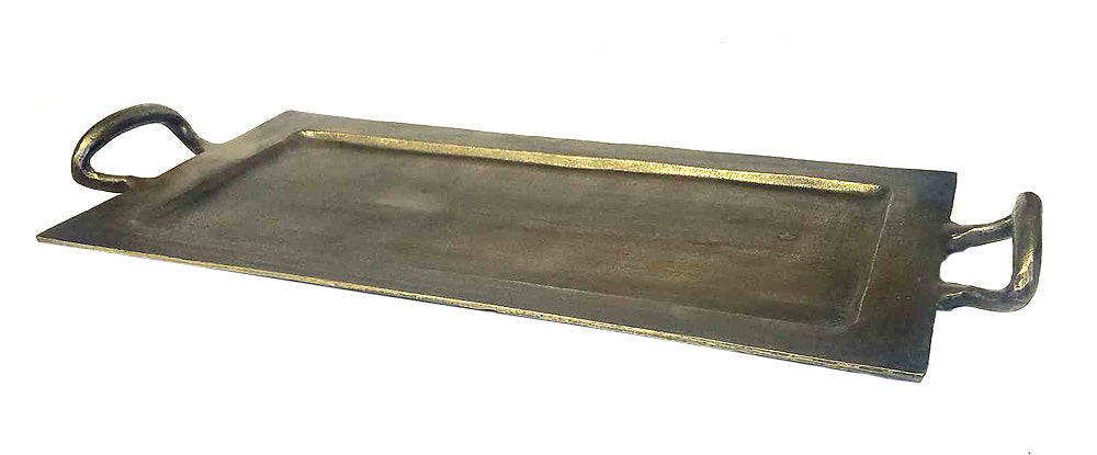 Mountain Woods Rectangle Serving Tray with Handles 1