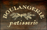 Mountain Woods Boulangerie Brown Antique Style Artisan Serving Tray w/ Metal Accents 3