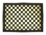 Mountain Woods Checker Bottom Hand Made Antique Style Serving Tray 3