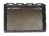 Mountain Woods Greek Bronze Rectangle Ottoman Serving Tray With Mirror 3