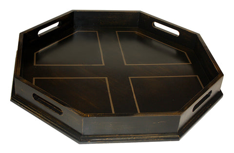 Mountain Woods Serving Tray with Handles 1