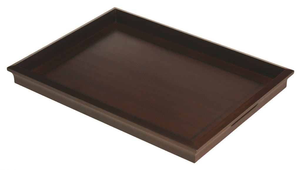 Mountain Woods 22" X 16" Ottoman Luxury Wooden Serving Tray
