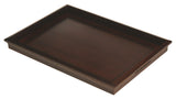 Mountain Woods 22" X 16" Ottoman Luxury Wooden Serving Tray