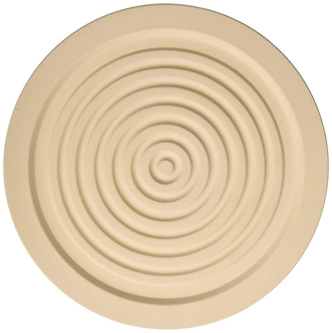 MountainStone 2 Piece Circle Absorbent Stone Trivets, Ivory, 7.1 X 7.1 X 0.5