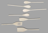 Mountain Woods 7 Piece Organic Wood Utensil Set 3