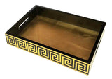 Mountain Woods 14.25" Roman Style Wooden Serving Tray
