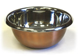 Zuccor Premium Stainless Steel 6.3 qt. Mixing Bowl with Copper Plated Exterior 1