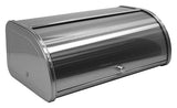 ZUCCOR Capri Fingerprint-Proof Brushed Stainless Steel Large Bread Box / Storage Box
