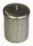Zuccor Silver Stainless Steel 1300ml Canister with Nickle Finish 1
