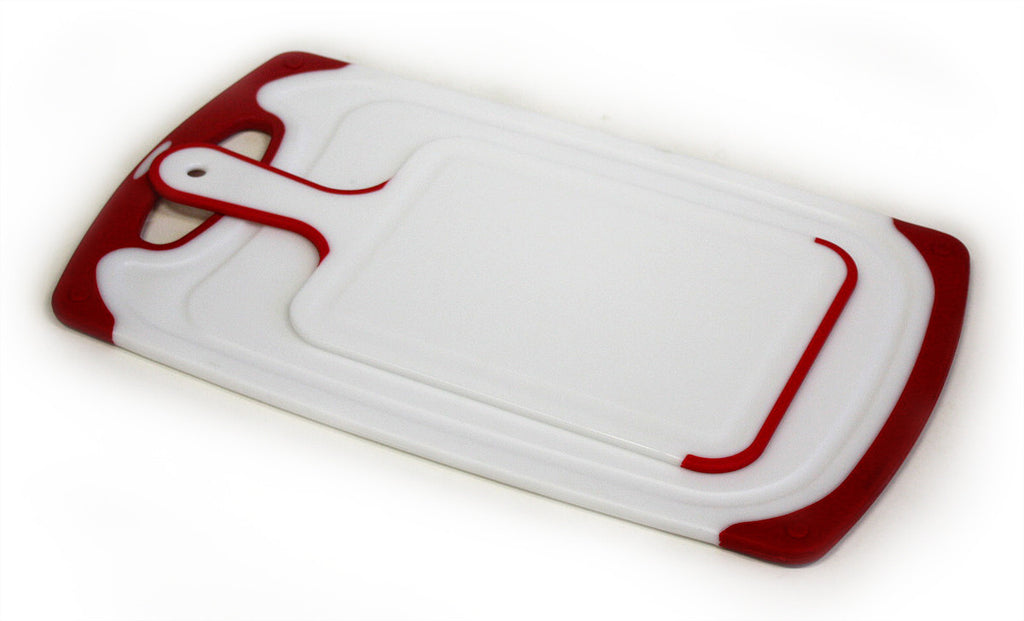 ZUCCOR 2 Piece Cutting Board Set (RED)