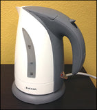 10 inch White Milano Cordless Electric Kettle