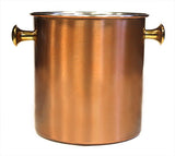 ZUCCOR Stainless Steel Copper Plated Ice Bucket
