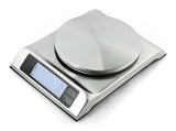 Zuccor 13 lb. Stainless Steel Capri Professional Food Scale 1