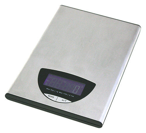 11 lb. Milano Stainless Steel Professional Food Scale by ZUCCOR