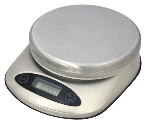Zuccor 11 lb. Stainless Steel Siena Professional Food Scale 1